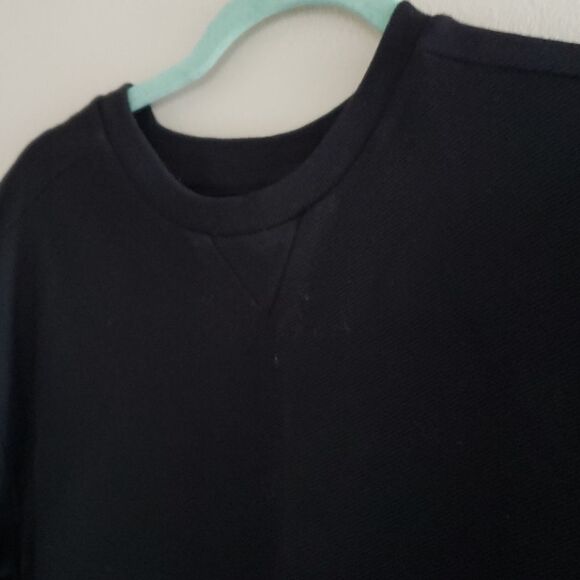Zara Man Essential Black Ribbed Sweater NWT Small - Picture 3 of 5